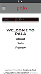 Mobile Screenshot of pala.ac.uk